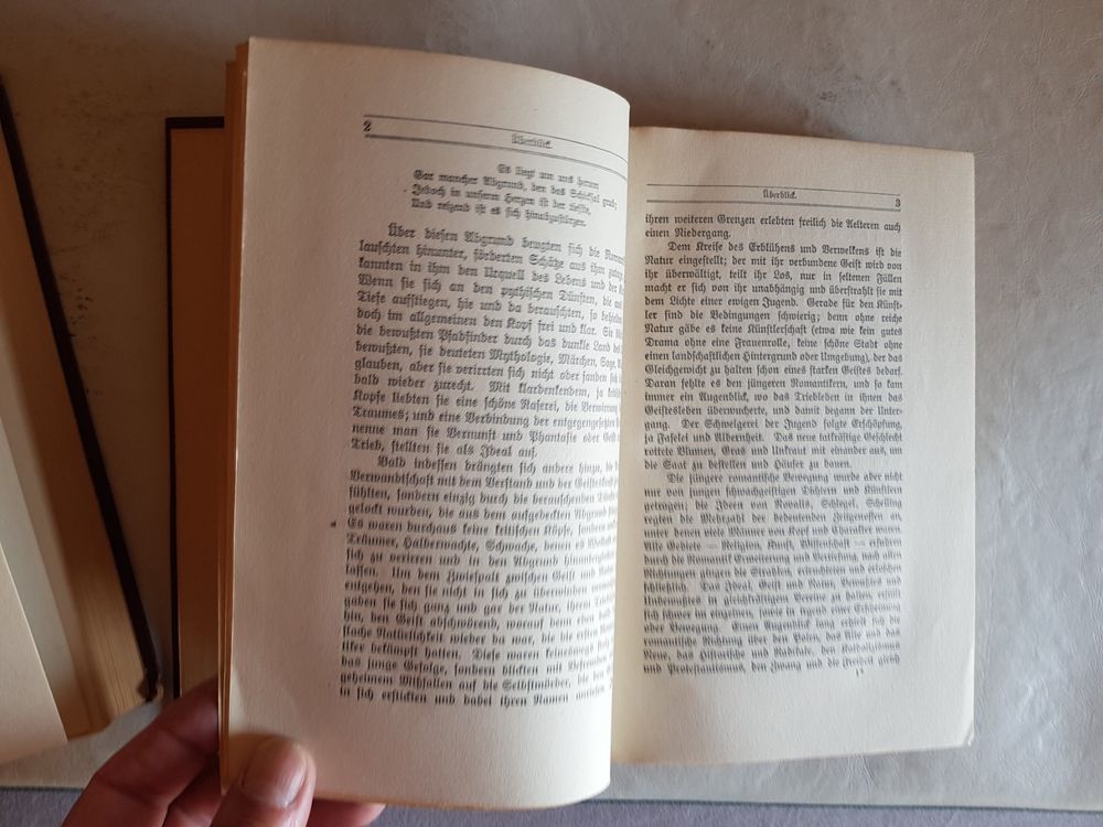 Livres: antike Bücher: Ricarda Huch Band I + II aus 1920 – D'occasion à Walterswil BE par Lonitti 6