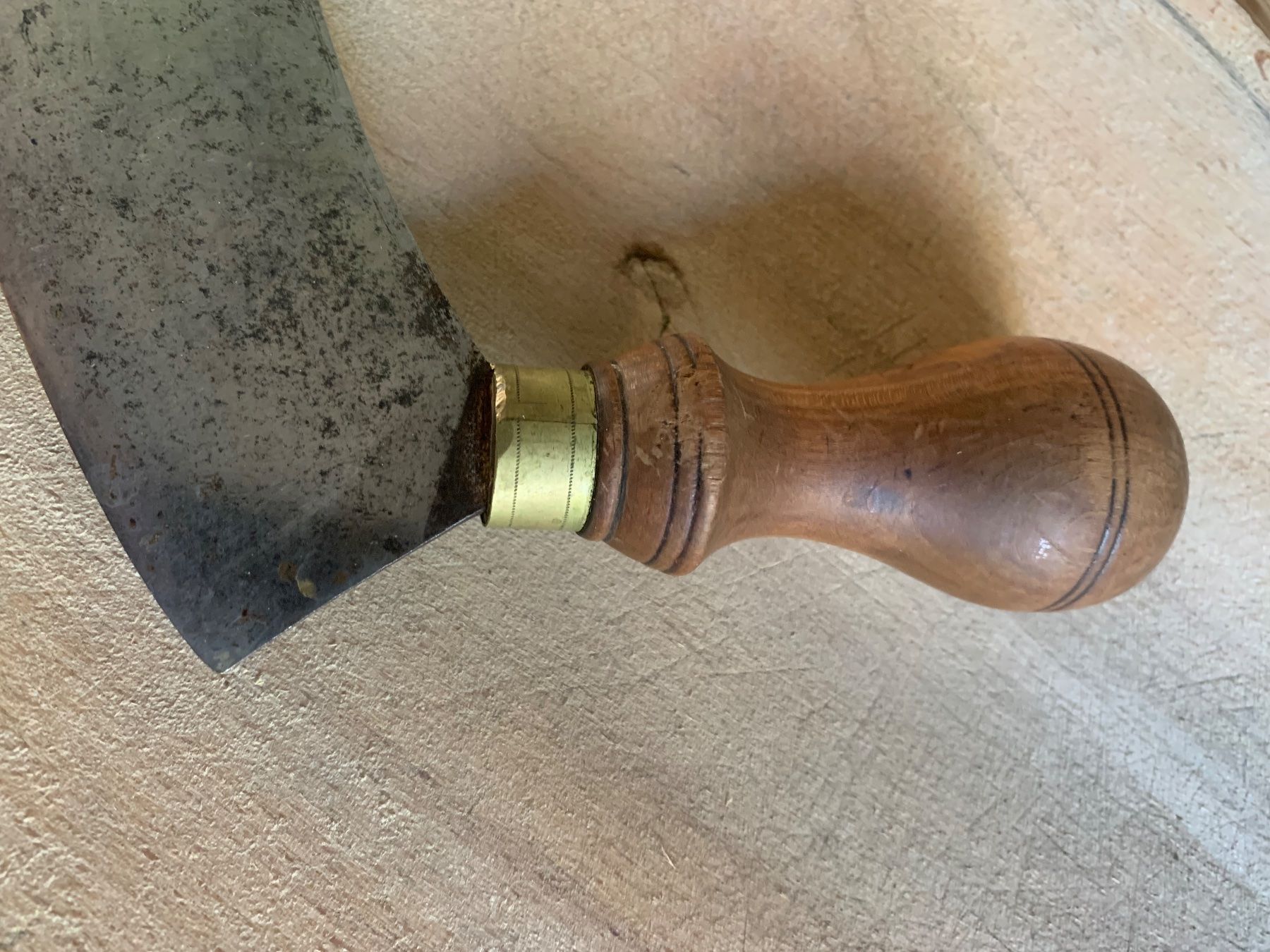 Posate: Wiegemesser und passendes Holzbrett – Usato da Bern venduto da SamuelH02 3