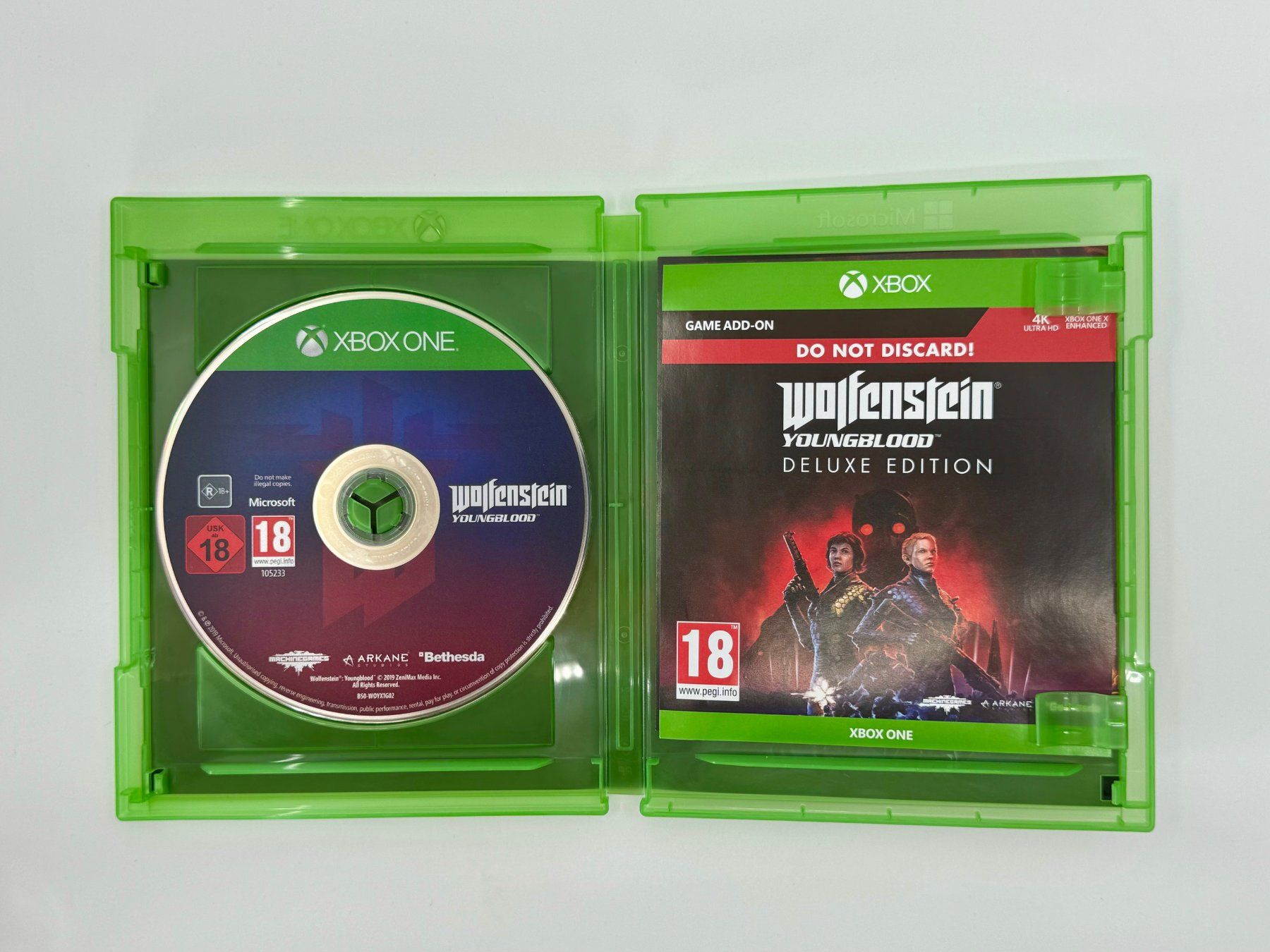 Microsoft Spiele: XBOX ONE Spiel: WOLFENSTEIN - Youngblood Deluxe Edition – Neu (gemäss Beschreibung) aus Soyhières von Spartan117 2