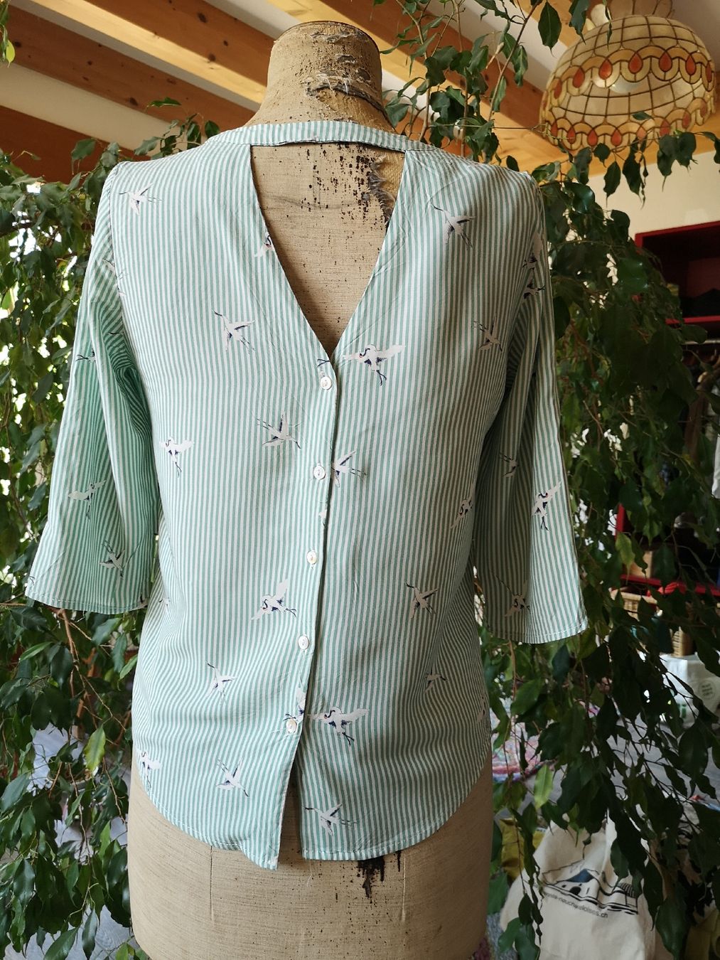 Tops: Haut rayé et léger, 100% viscose – Neu (gemäss Beschreibung) aus Fresens von nat_n8xd 2