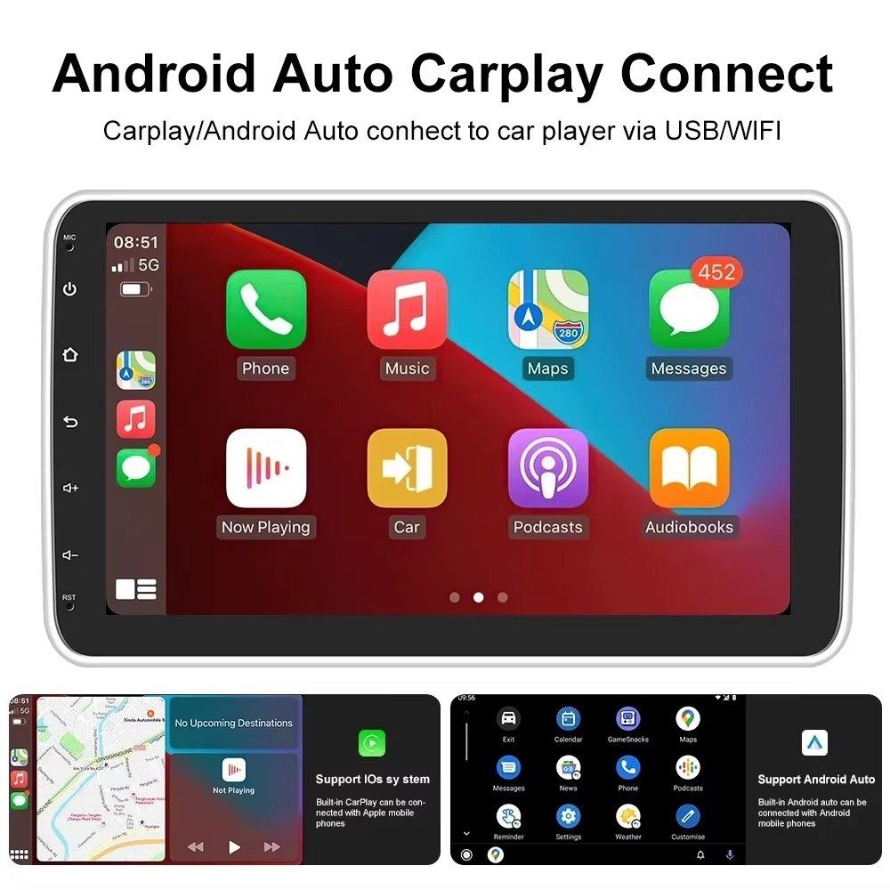 Lettore multimediale & Streamer: Multimedia Player 10inch Screen Autoradio 1 Din – Nuovo e nell'imballaggio originale da Unterägeri venduto da RmOnline 6