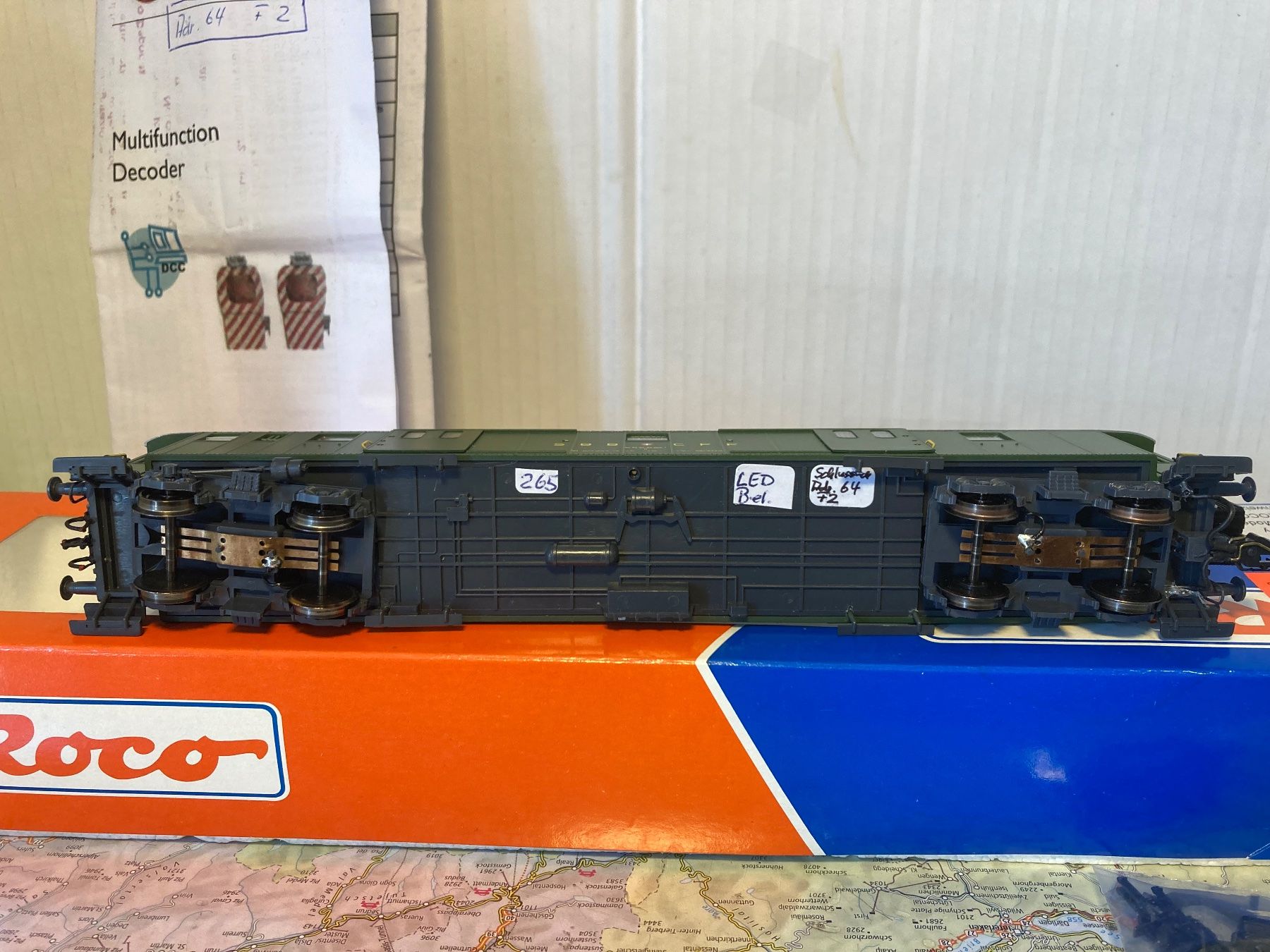 Aku Trains électriques: Roco Aku SBB Gepäckwagen HO DC mit Almrose Decoder – D'occasion à Jona par Bra-Aug 5