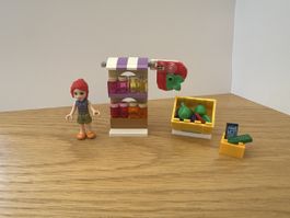 Lego Friends Marktstand mit Spielfigur gebrauchter Zustand