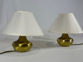 Paire de Lampes de Chevet Vintage - Années 70