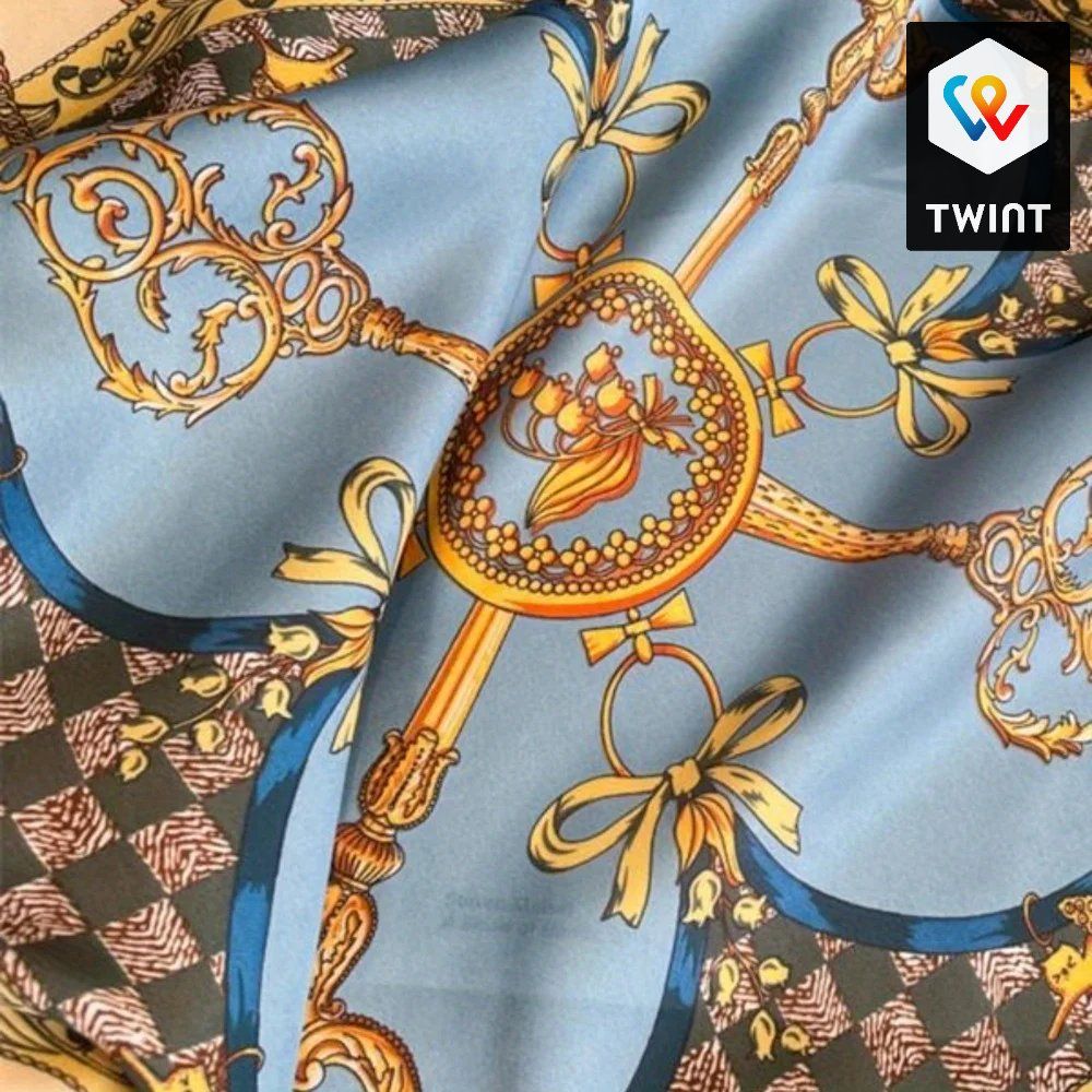 Foulards & écharpes: Écharpe de mode pour dames 70x70cm – Neuf avec emballage d'origine à Saignelégier par onekeystore 5