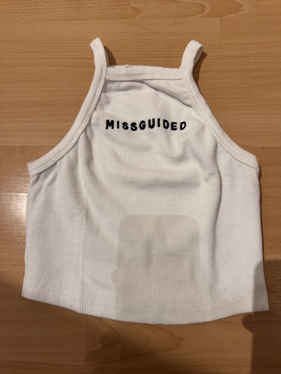 Tops: weisses missguided Crop Top – D'occasion à Zürich par man_nq66 1