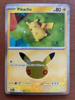 Pokemon Pikachu 30 Jahre (Versand gratis)