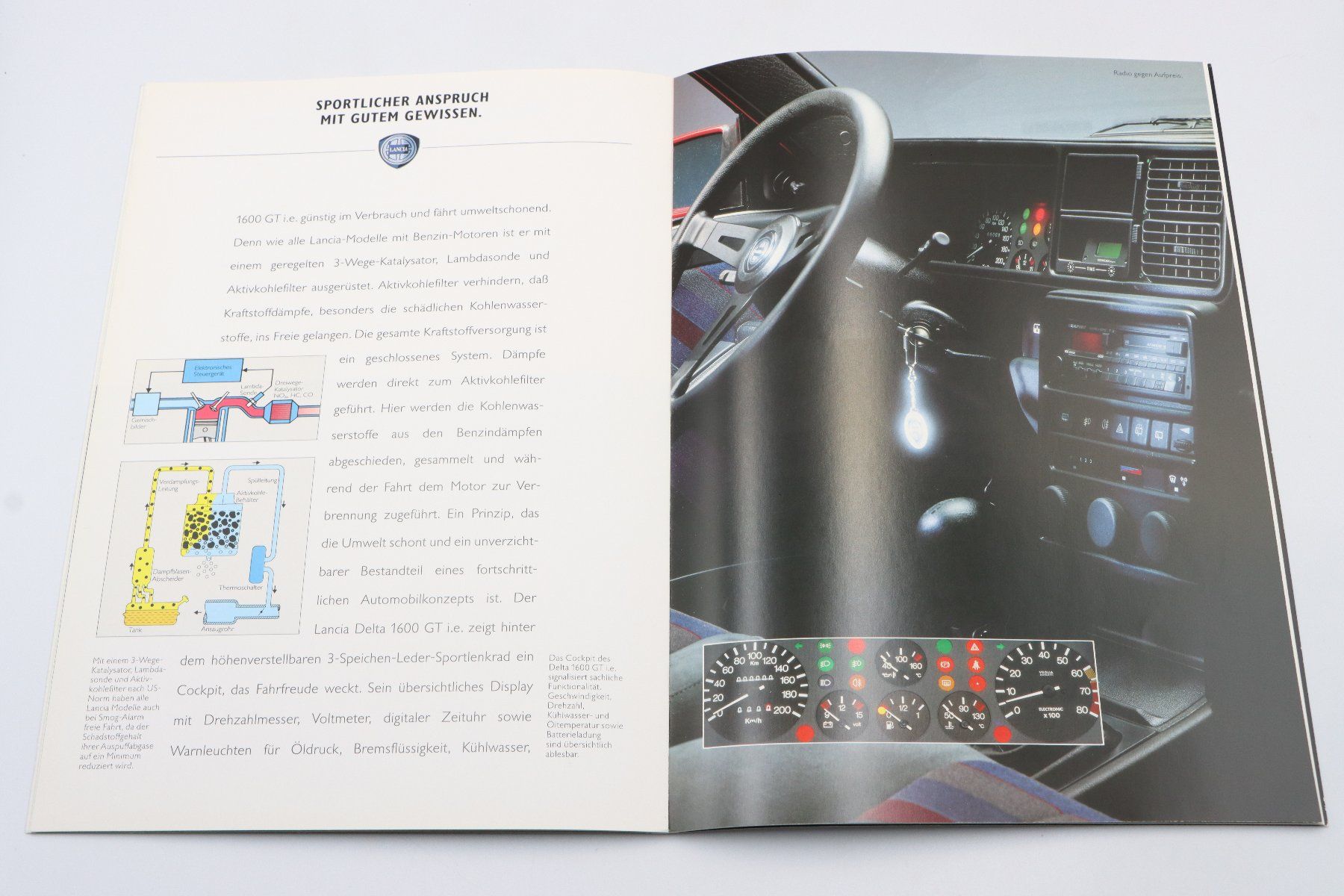 Lancia Documents: Lancia Delta 1992 Prospekt – D'occasion à Bühl b.Aarberg par Collectorpassions 7