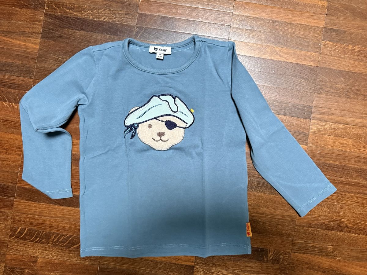 Steiff Camicie, T-shirt & Polo: Steiff T-Shirt Pirat 98 – Usato da Winterthur venduto da hera05
