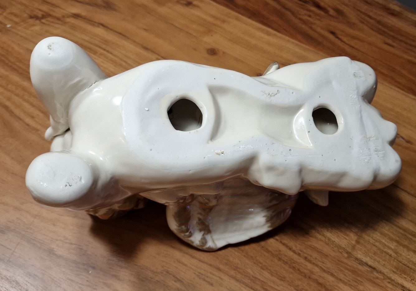 Statuette: liegender Engel ca. 28cm aus Prozellan – Usato da Spreitenbach venduto da designershop65 3