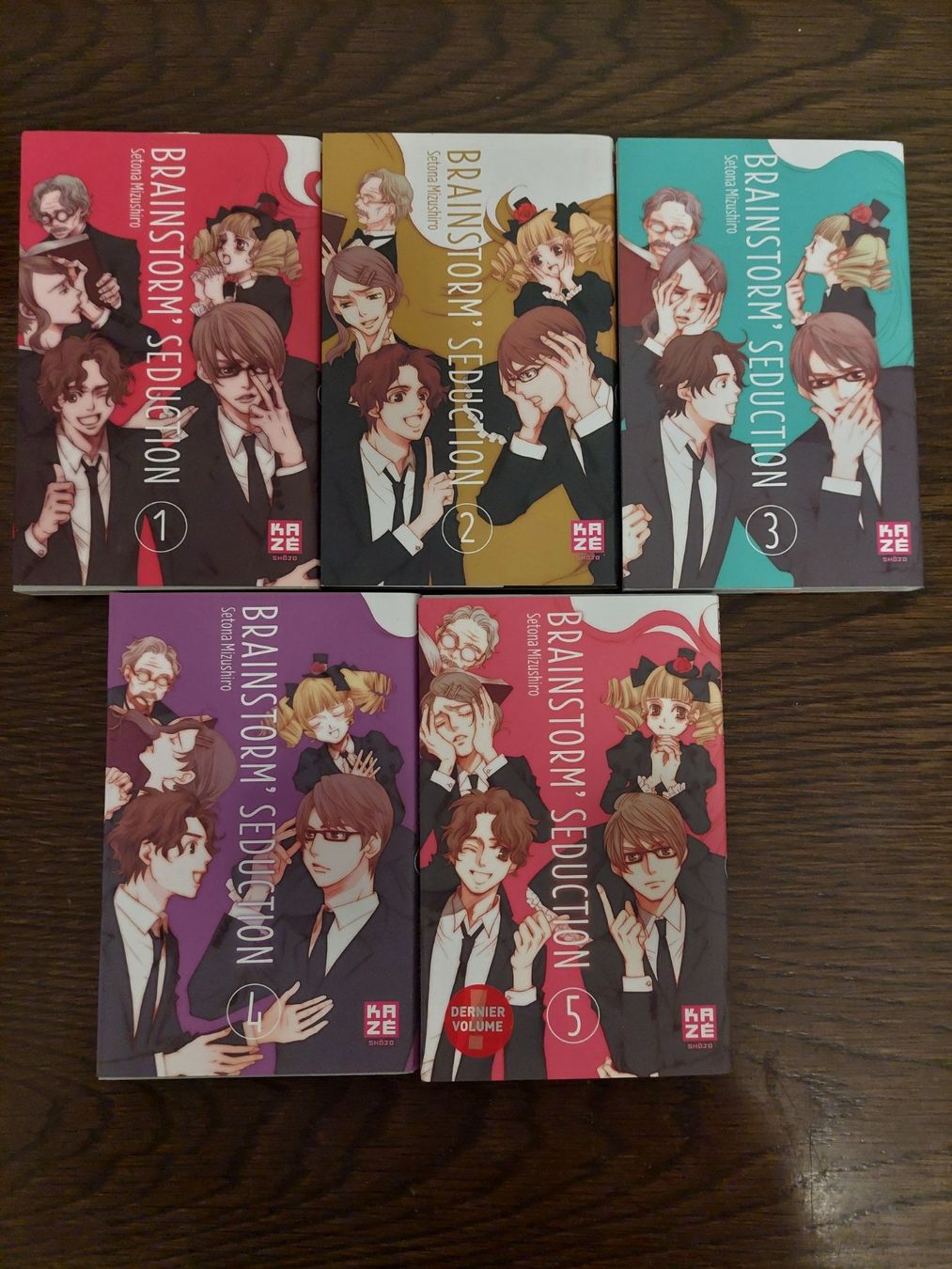 Comics: Brainstorm' Seduction tome 1-5, série complete – Gebraucht aus Allschwil von Mikan02