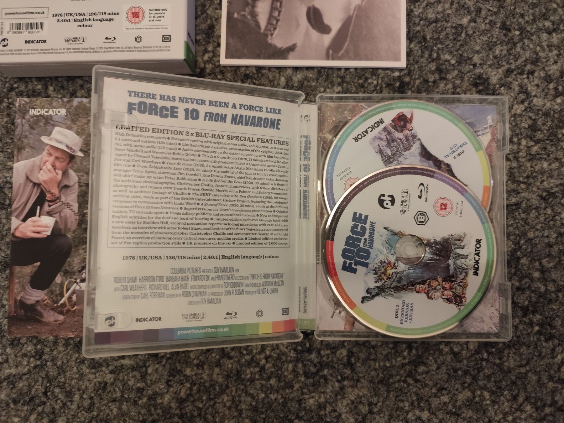 Tutti i DVDs: FORCE 10 FROM NAVARONE / Indicator UK / Limited Edition – Nuovo (secondo la descrizione) da Zofingen venduto da Debohli 2