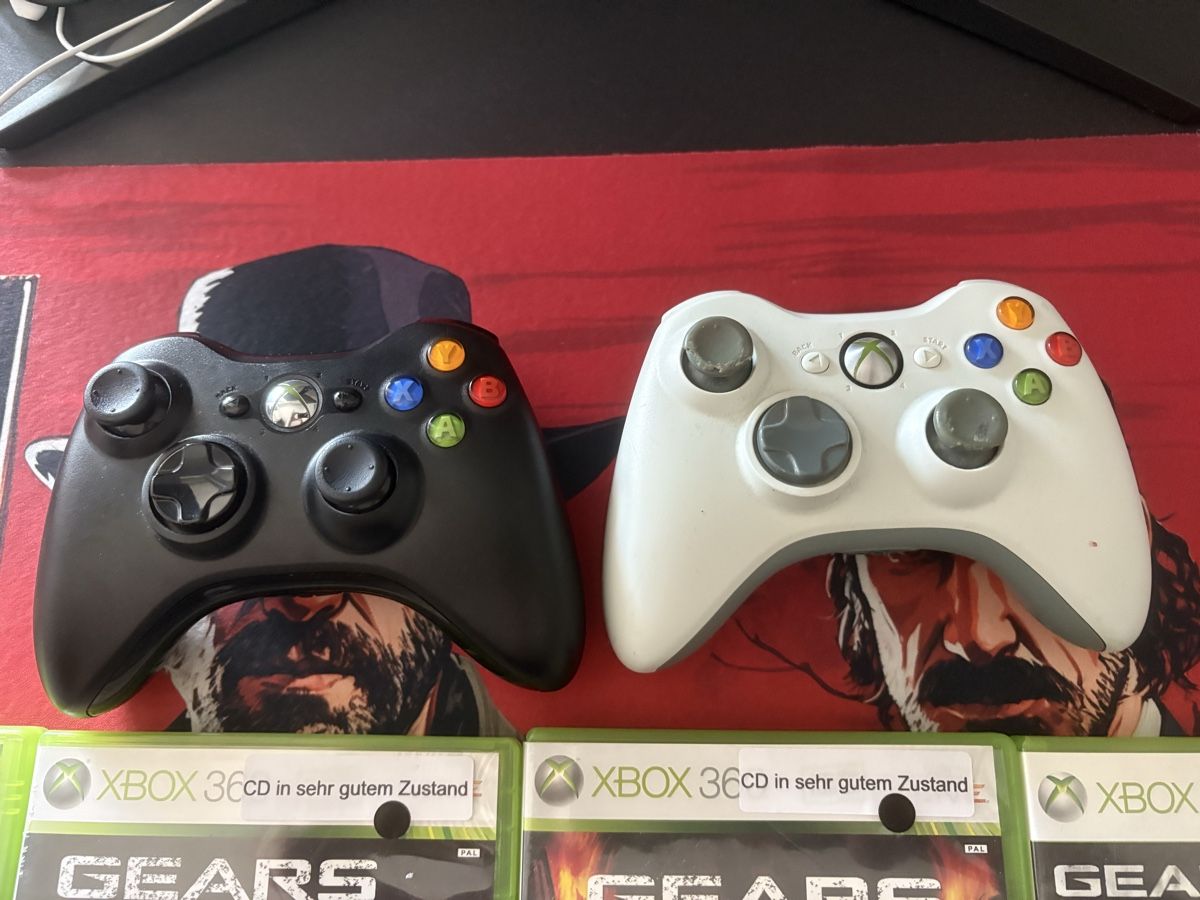 Microsoft Konsolen: X Box 360 mit 2 Controller 4 Games – Gebraucht aus Frick von ser_j79m 1