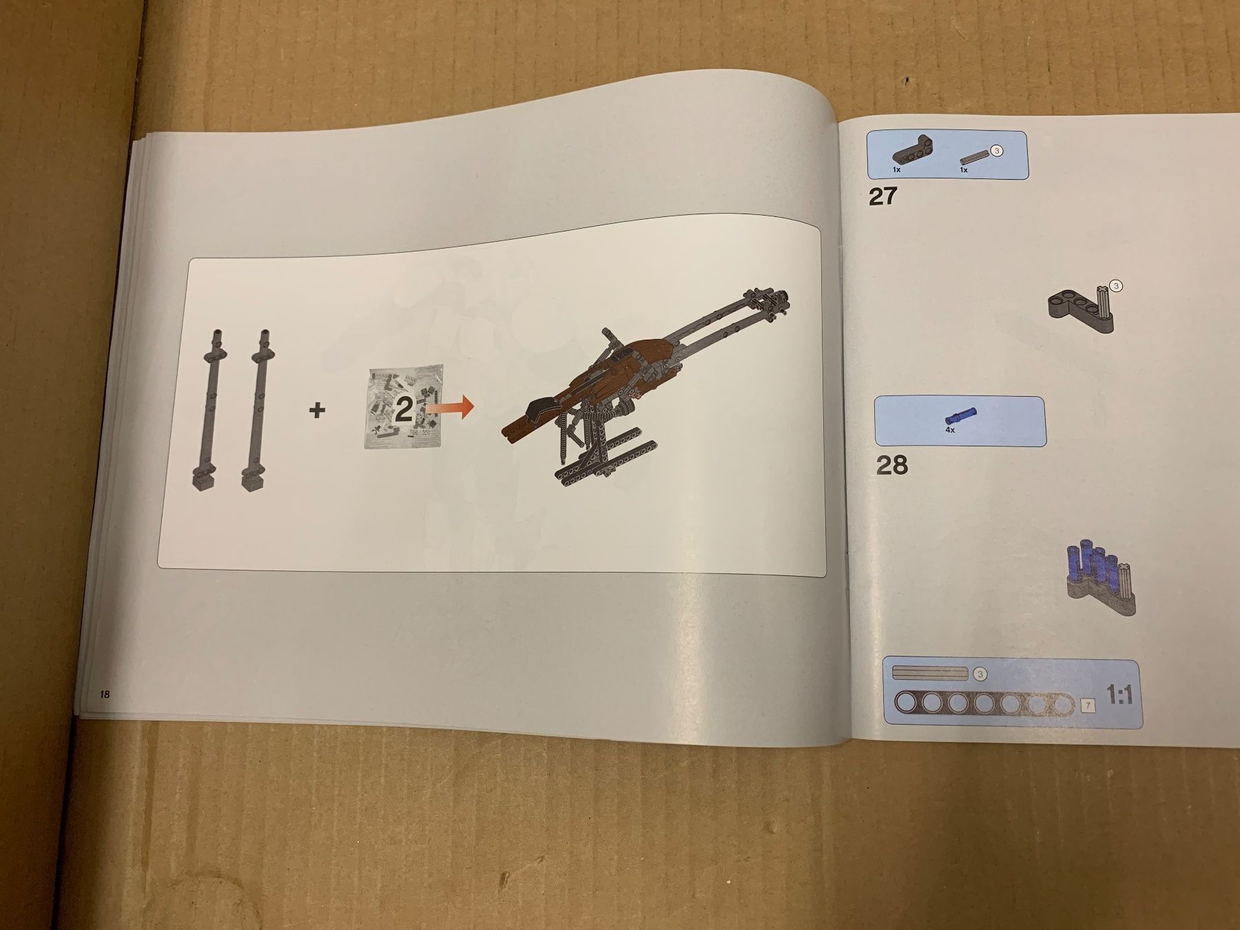 Lego Giocattoli: Lego StarWars Bedienungsanleitung – Usato da Eschlikon TG venduto da 1.- 3