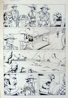 Francisco Diaz Rojo (1931-2012) Comic - Zeichnung Tusch
