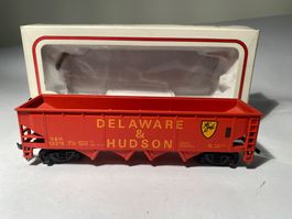 BACHMANN US offener Güterwagen DELAWARE, DC Achsen