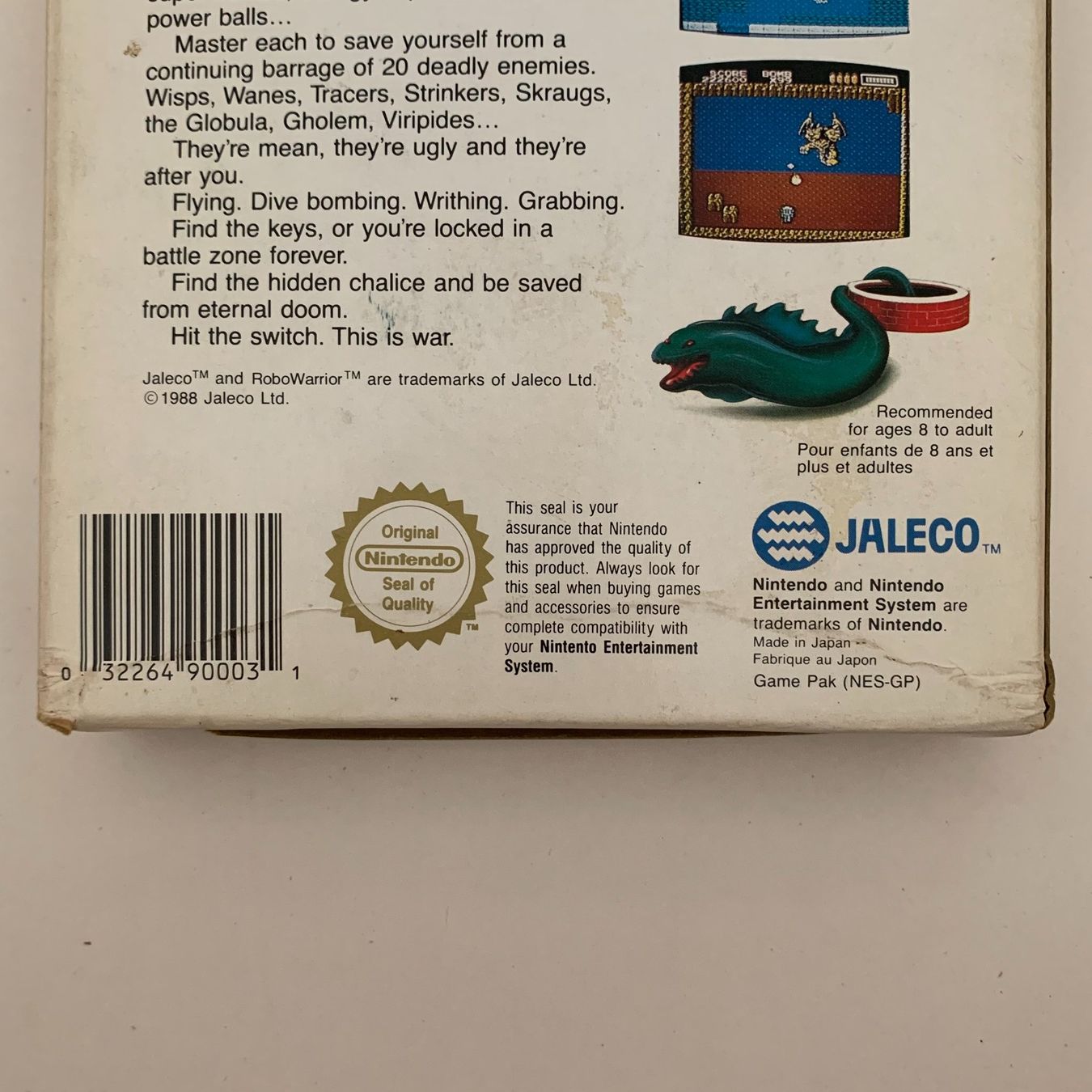 Nintendo Giochi: Robo Warrior - NES - OVP – Usato da Zürich venduto da Mephisto87 5