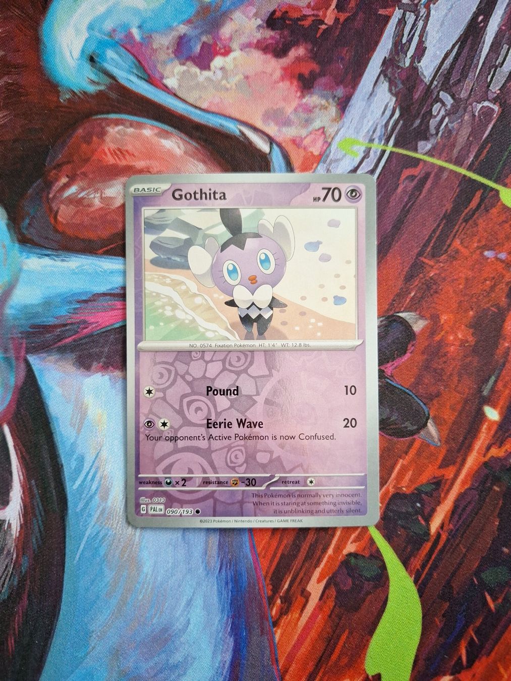 Pokémon Carte collezionabili: Gothita - Reverse Holo - Pokemon Paldea Evolved – Usato da Altstätten SG venduto da GGsGameshop