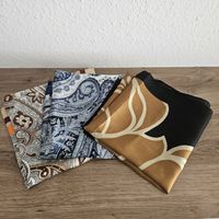 3x Haartuch, Satin