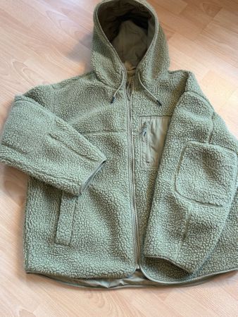 JACKE AUS TEDDYFLEECE- wie neu Gr L