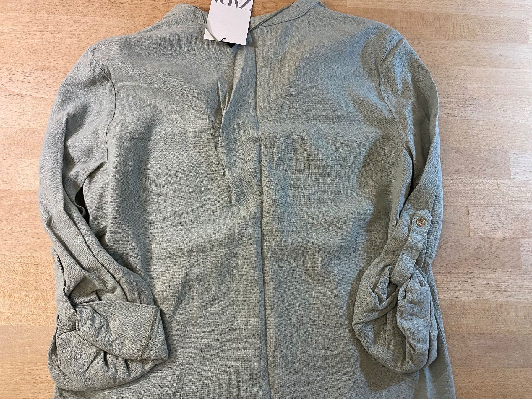 Zara Blusen: Zara Hemd Leinen Grösse S – Neu und originalverpackt aus Cham von Eliissa 2