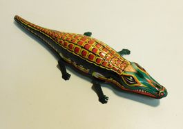 Neue Fundschätze Spielzeug Blechspielzeug Krokodil