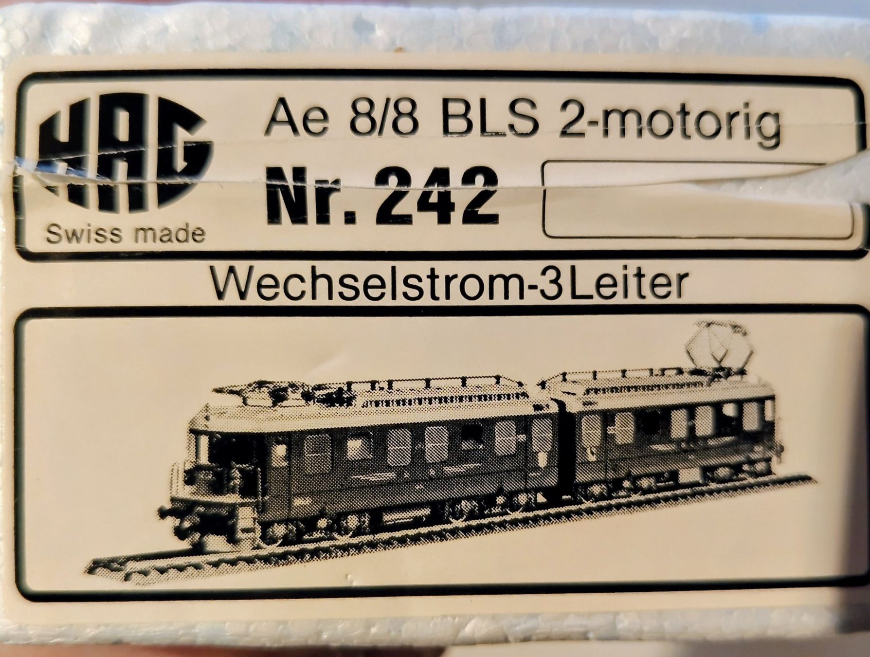 Hag Modellini di ferrovie: Ae8/8 2 Motorig HAG, Neuwertig – Nuovo (secondo la descrizione) da Rafz venduto da Puma059 6