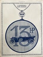 Unic Cars - Alte Werbung / Ancienne Publicité 1922