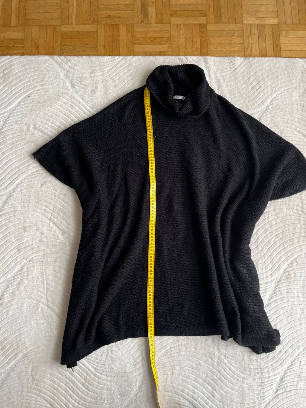 Pulls & Sweat-shirts: Schwarzer Poncho-Strick-Pullover – D'occasion à Horw par mira_6p85 4