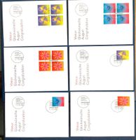 2009 - Glückwünsche FDC Viererblock-Serie + Einzel