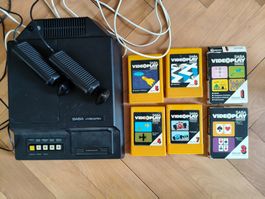 SABA Videoplay Spielkonsole mit 6 Spielen