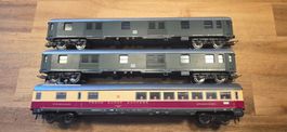 Lima DB wagen 3 stück HO/DC