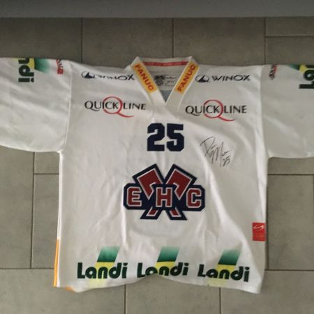 Original EHC Biel Trikot von David Moss