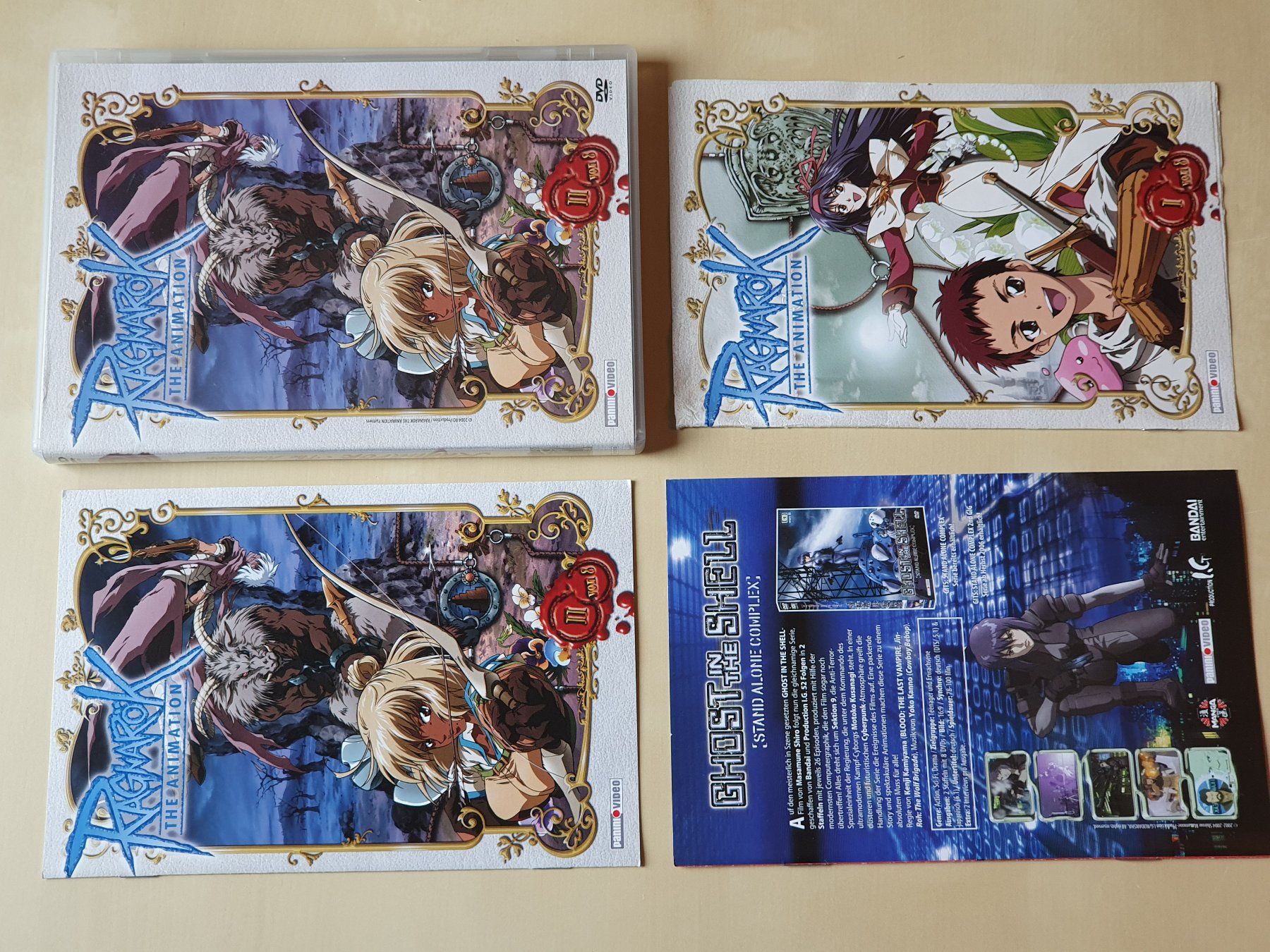 Tutti i DVDs: Ragnarök The Animation II – Usato da Stansstad venduto da collectorsshop 2