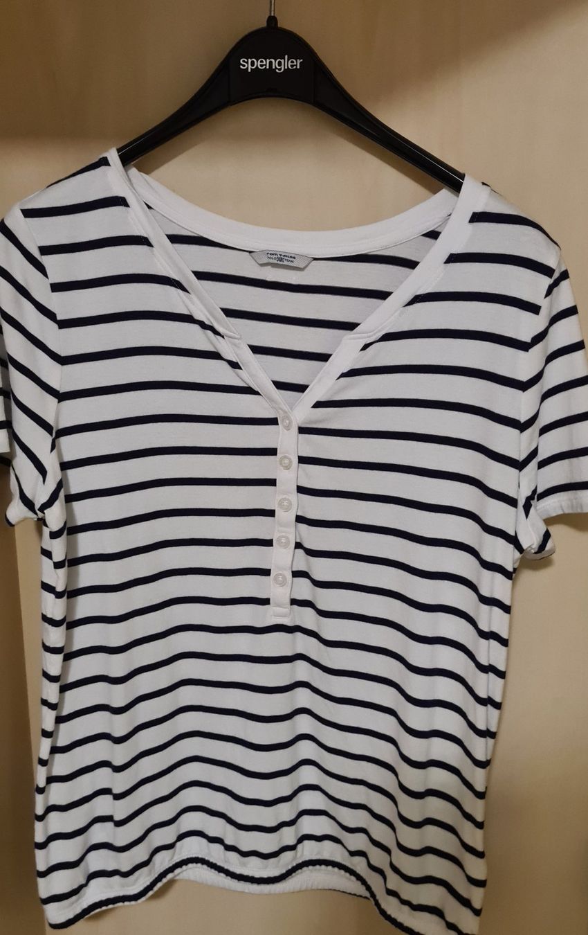 Tom Tailor T-Shirts: Tom Tailor gestreiftes Shirt Grösse 40/42 – Neu (gemäss Beschreibung) aus Rickenbach b. Wil von cornetta