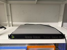 Cisco SG550XG-8F8T Switch, 16-Port, Top Zustand!