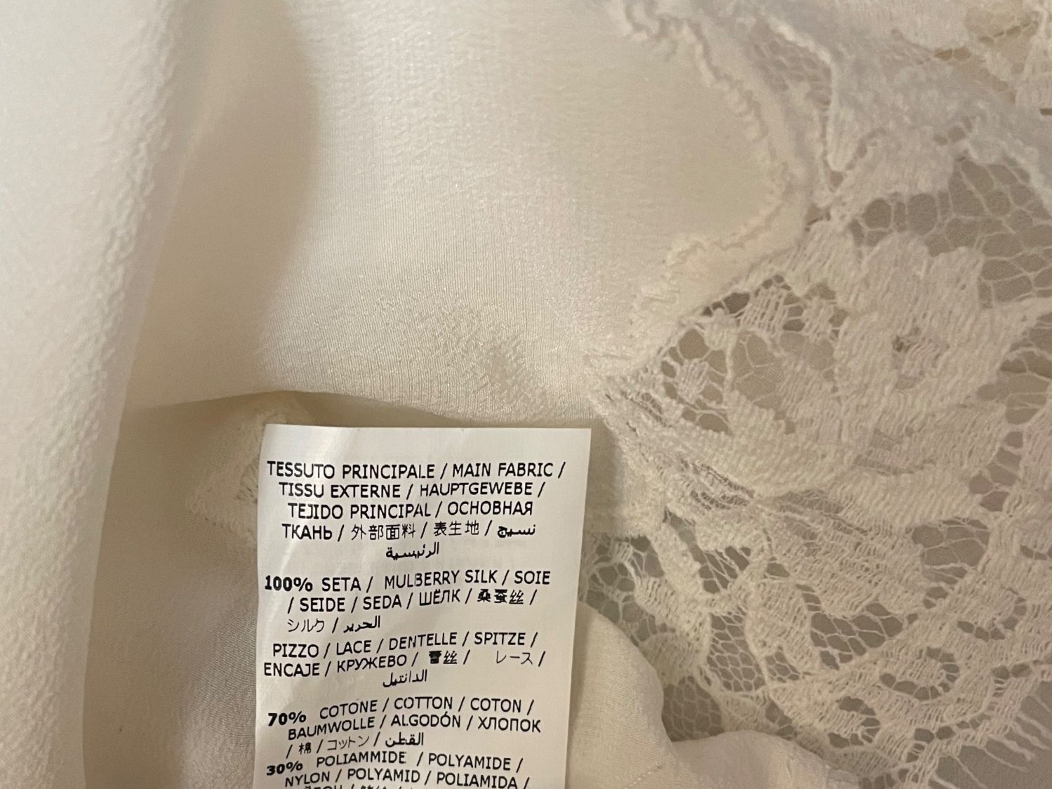 Camicette: Ermanno Scervino Hemd - Seta Seide – Usato da Minusio venduto da Pink222 4
