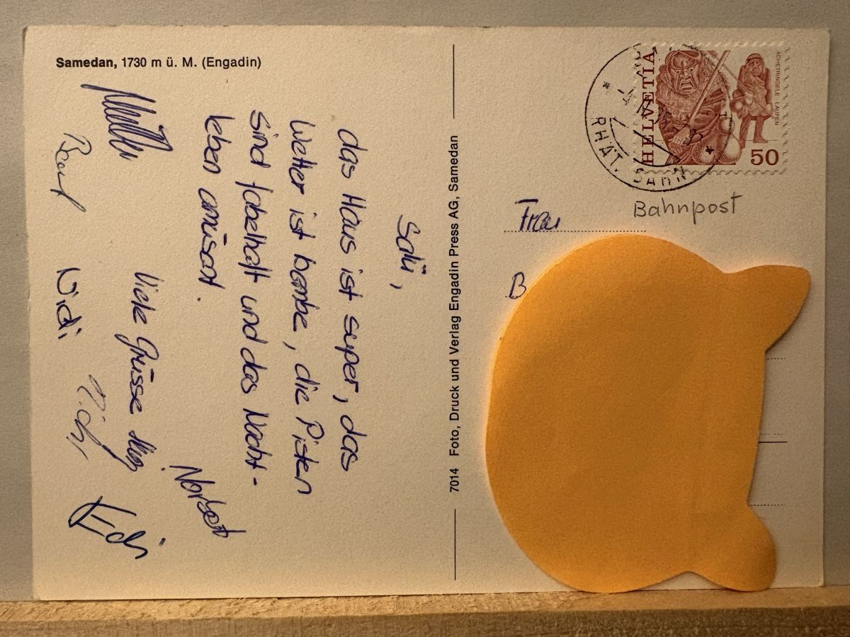 Cartoline postali: AK von Samedan – Usato da Rümlang venduto da Kartenpost1 1