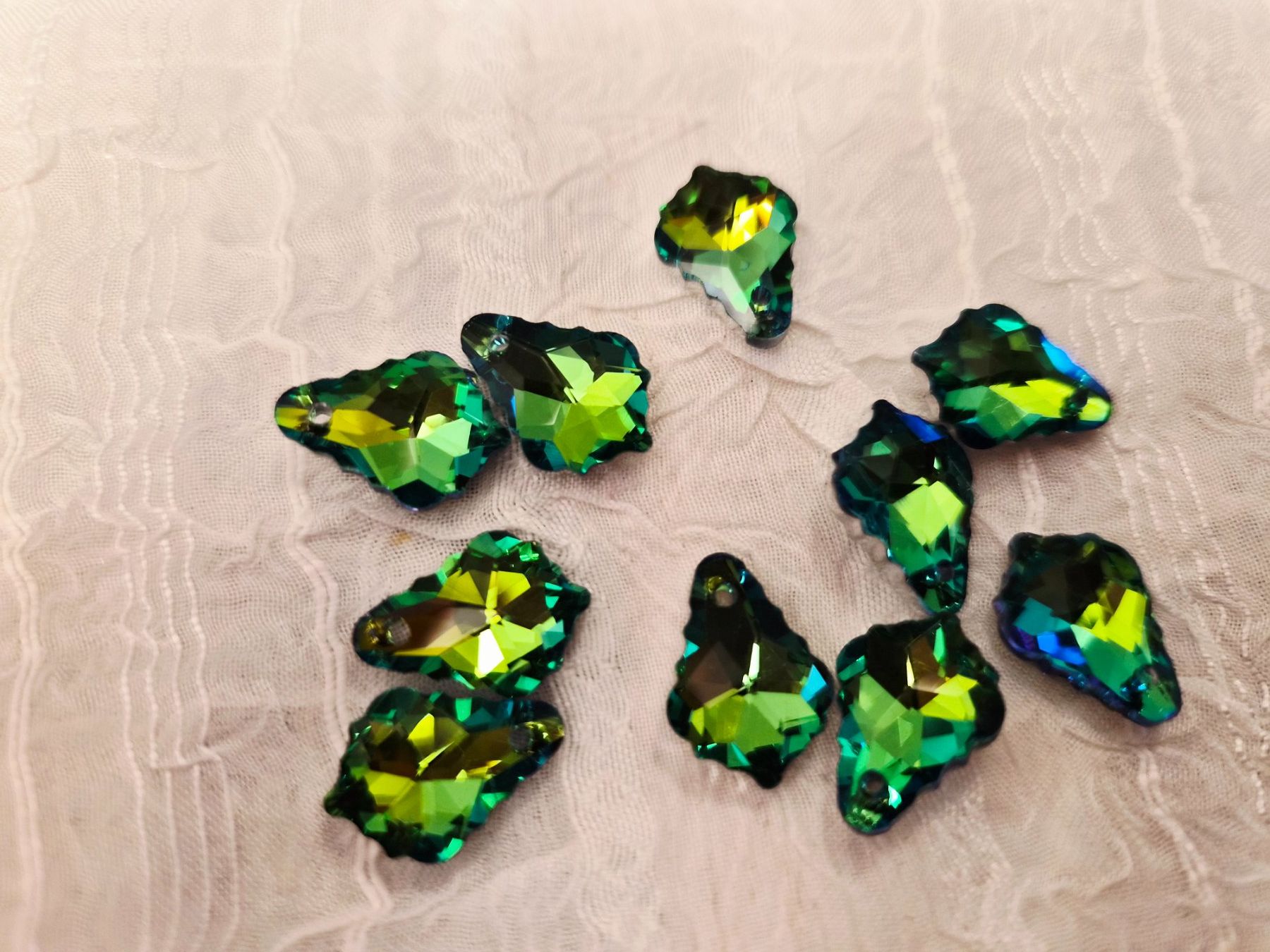 Perle (finte): Glas Barock 11x16mm  nr43 – Nuovo (secondo la descrizione) da Dietikon venduto da Eleda