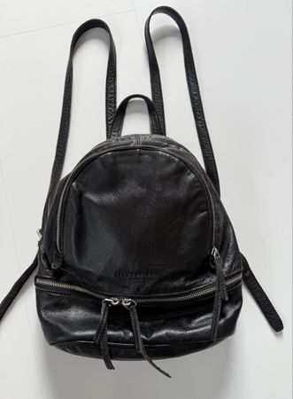 LIEBESKIND Rucksack Leder schwarz