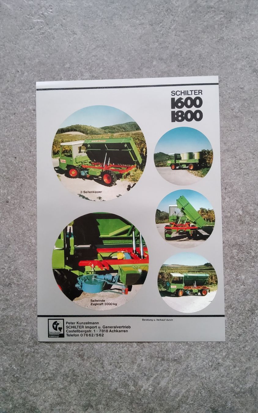 Schilter Documents: Schilter 1300 – D'occasion à Holziken par douglas70 1