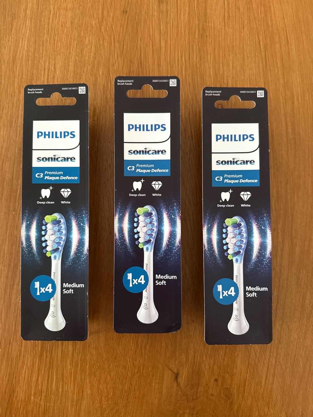 Philips Sonicare Cura dei denti: Philips Sonicare C3 Premium Plaque Defence 3x4 Stk. – Nuovo e nell'imballaggio originale da Zürich venduto da JuliaBeuggert