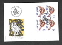 CH FDC Viererblock 1995