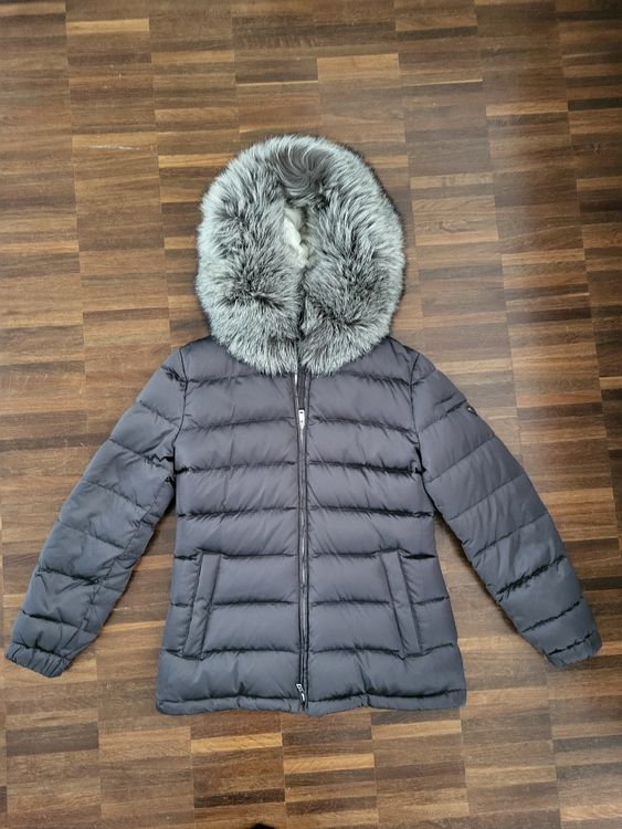 Sold Daunenjacke mit Echtpelz