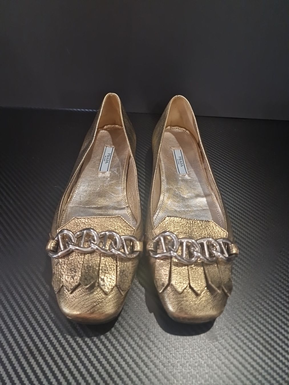 Prada Damenschuhe: Prada Mokassin, Ballerinas Gr.38.5 – Gebraucht aus Oberglatt ZH von Alischa1 3