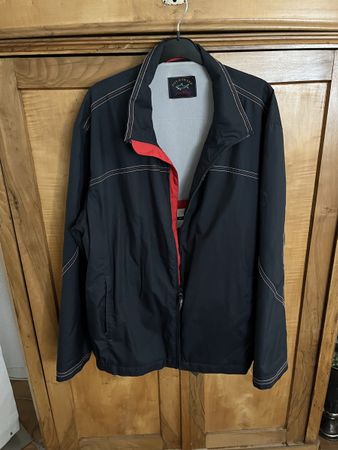 Paul & Shark Jacke Übergangsjacke schwarz rot Gr. L