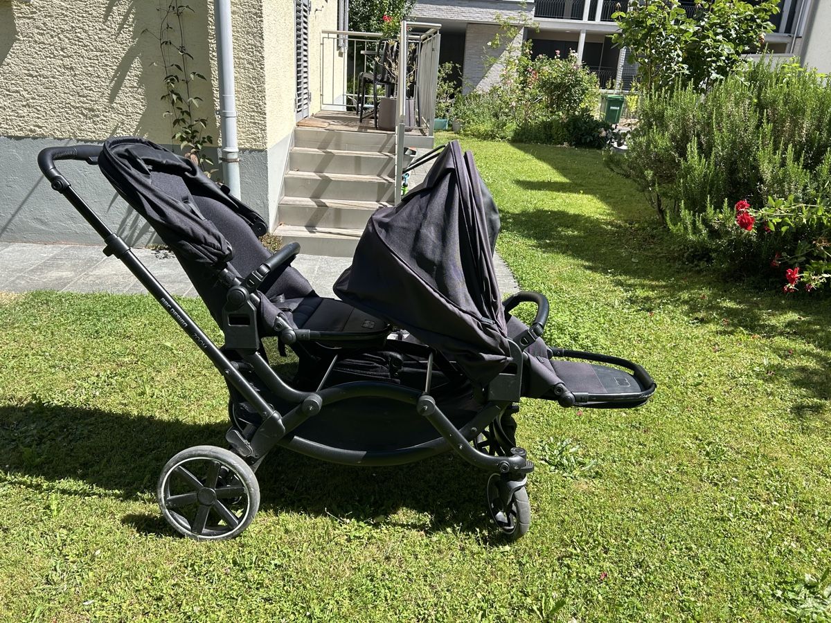 ABC Design Carrozzine: ABC Design Zoom 2 schwarz - Geschwisterwagen – Usato da Kreuzlingen venduto da pka_5rfy 2