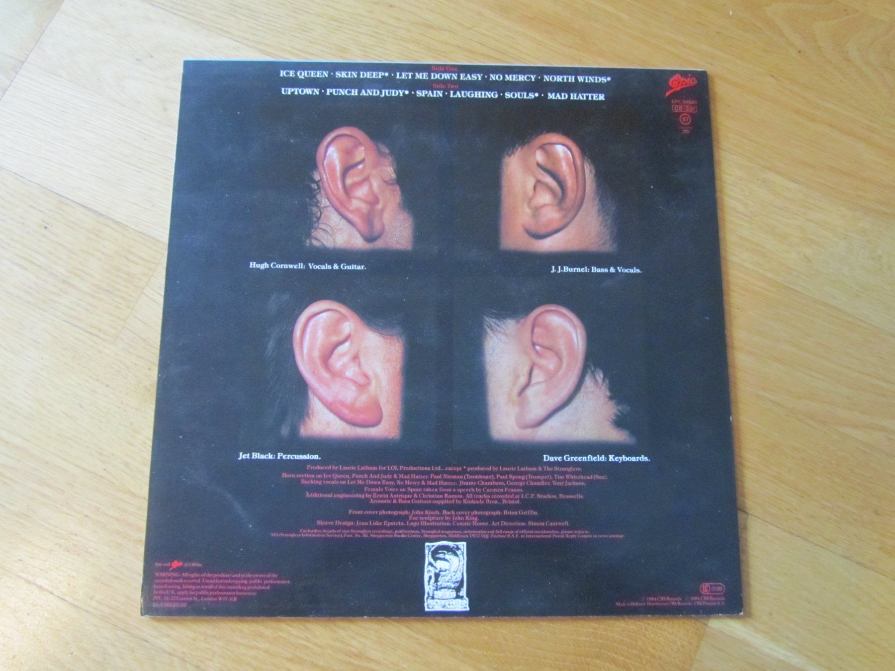 Dischi in vinile: The Stranglers:    Aural Sculpture – Usato da Seengen venduto da mikelele 1