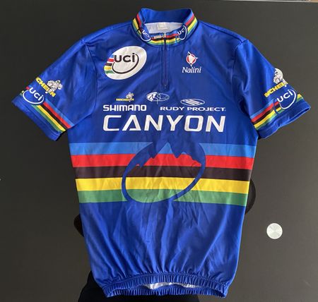 Maillot velo rad trikot vtt canyon uci master cycling 