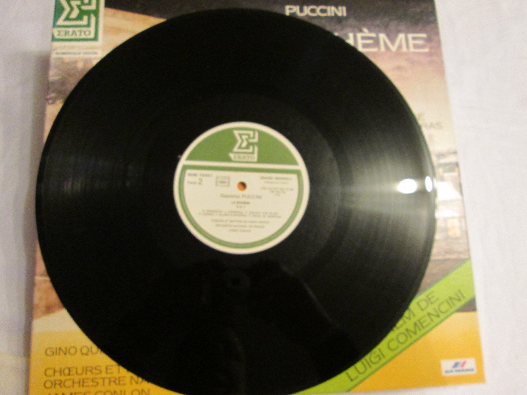 Dischi in vinile: Coffret Puccini - La Bohème - Vinyle 33T – Usato da la Chaux-de-Fonds venduto da Lampe 4